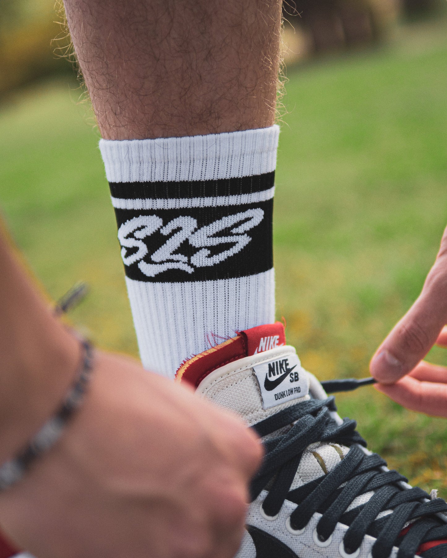 Chaussettes blanches S2S Vague