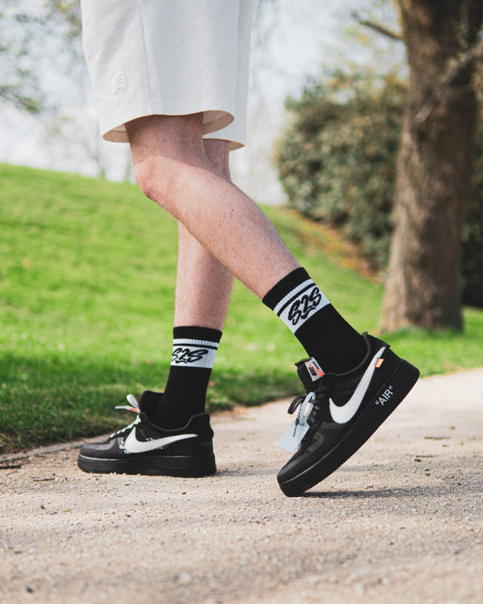 Chaussettes noires S2S Vague