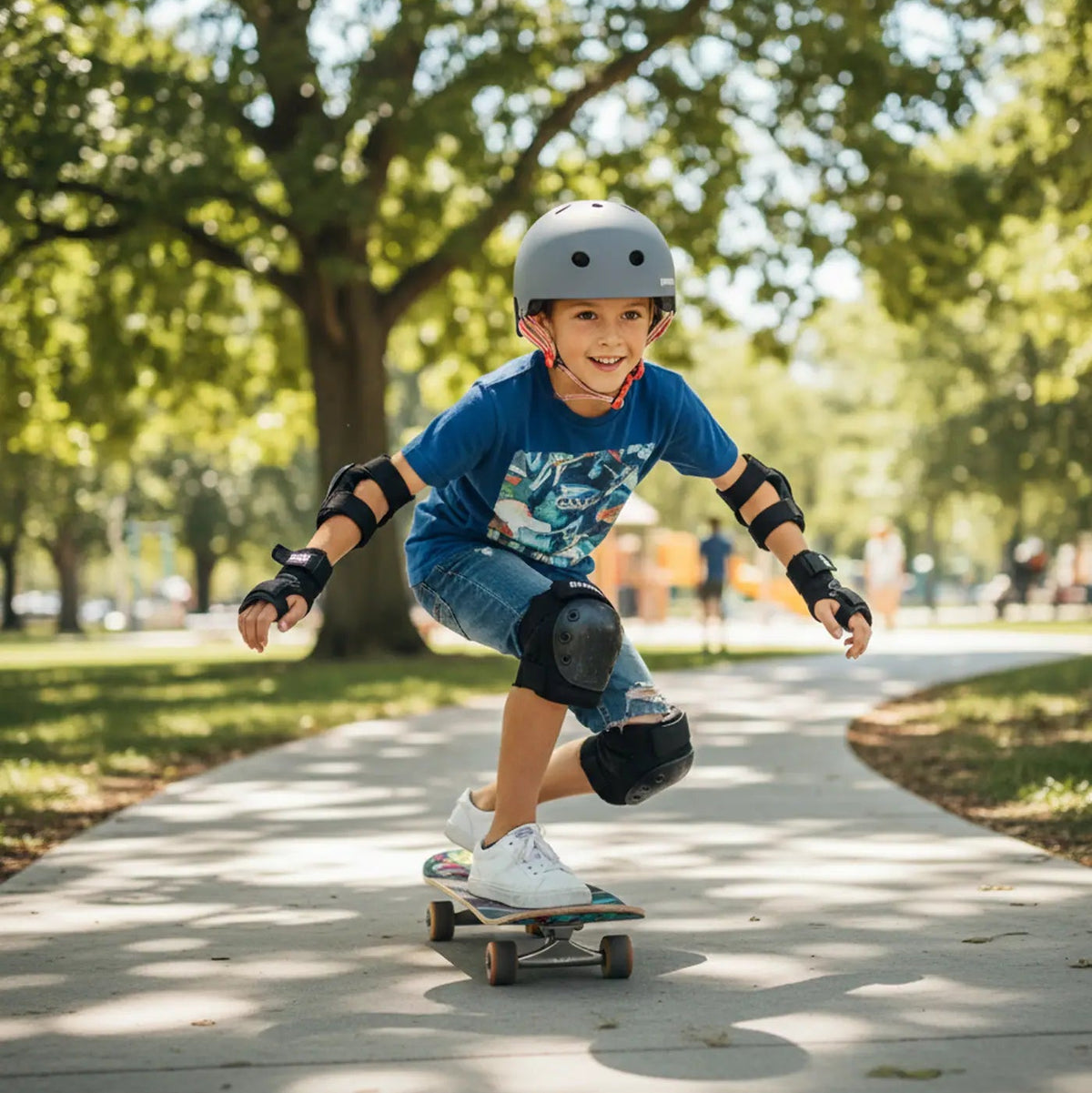 HangUp Ajustable Skate Casque (Gris)