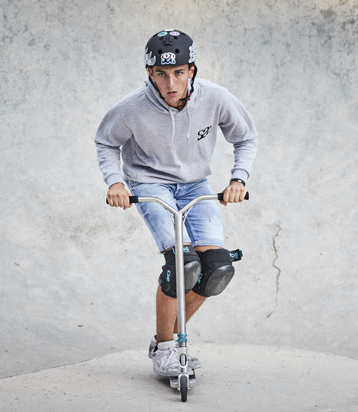 Sweat S2S Logo Classic Gris