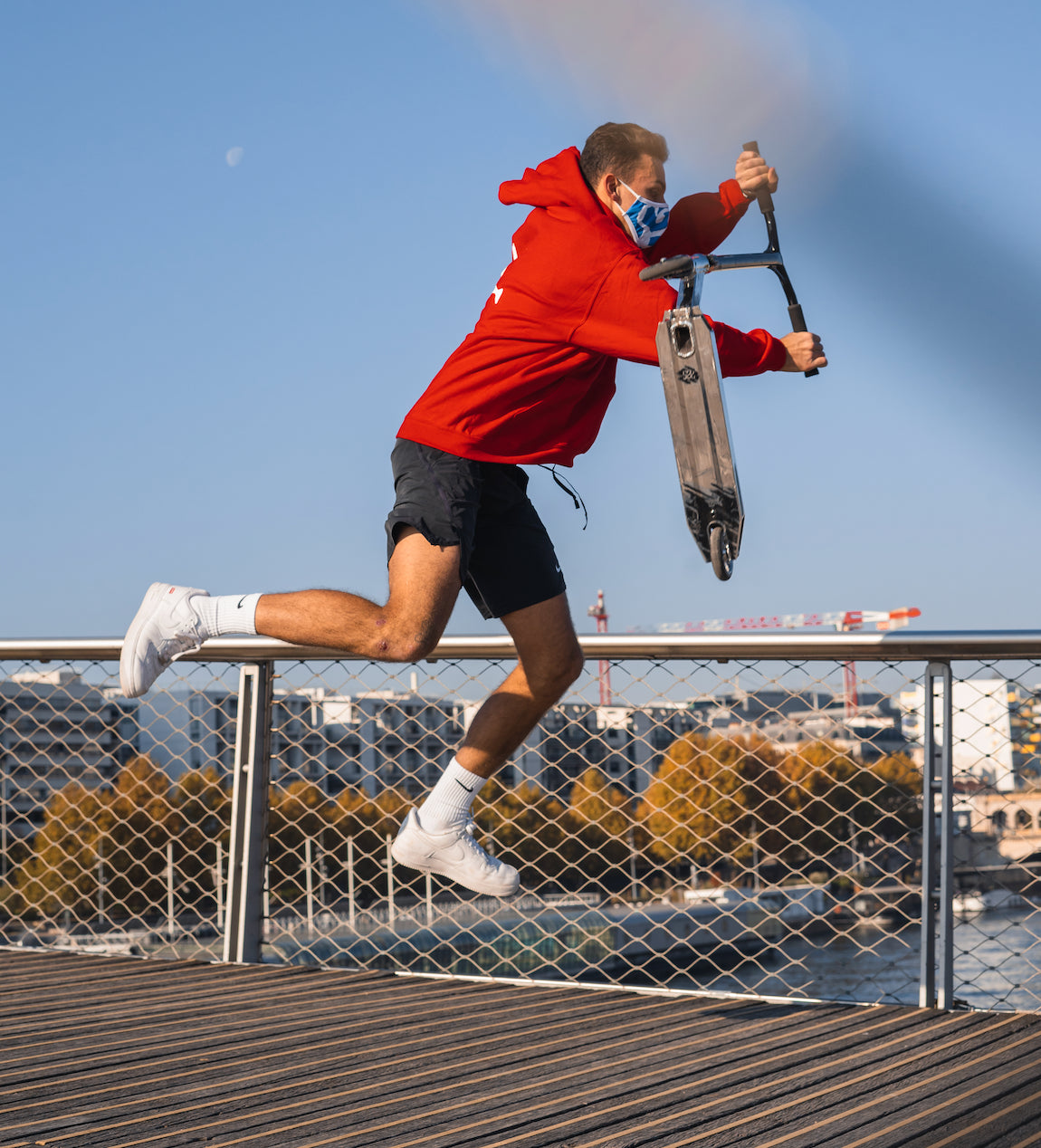 Sweat S2S Rider Rouge