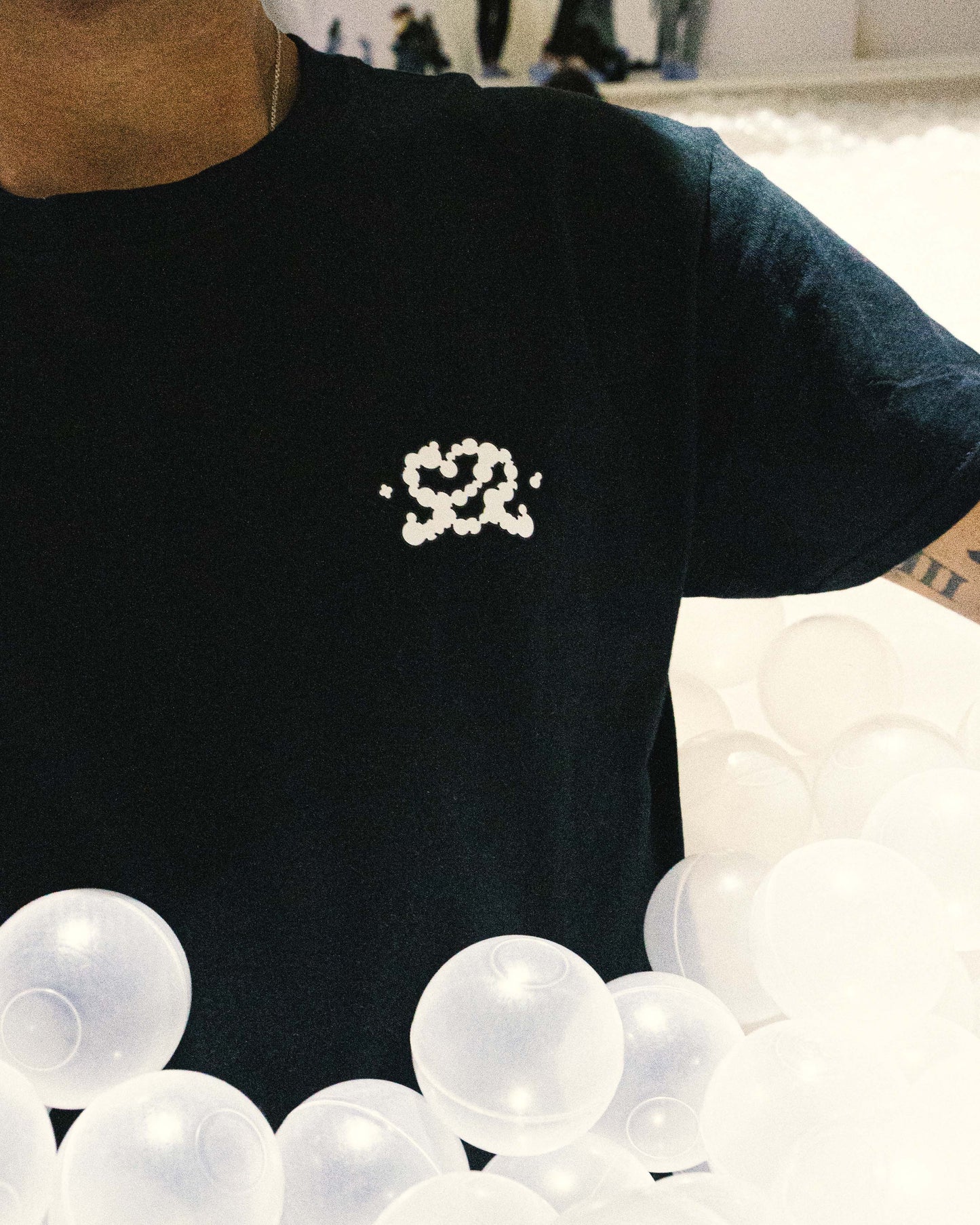 T-shirt S2S Fusée Noir