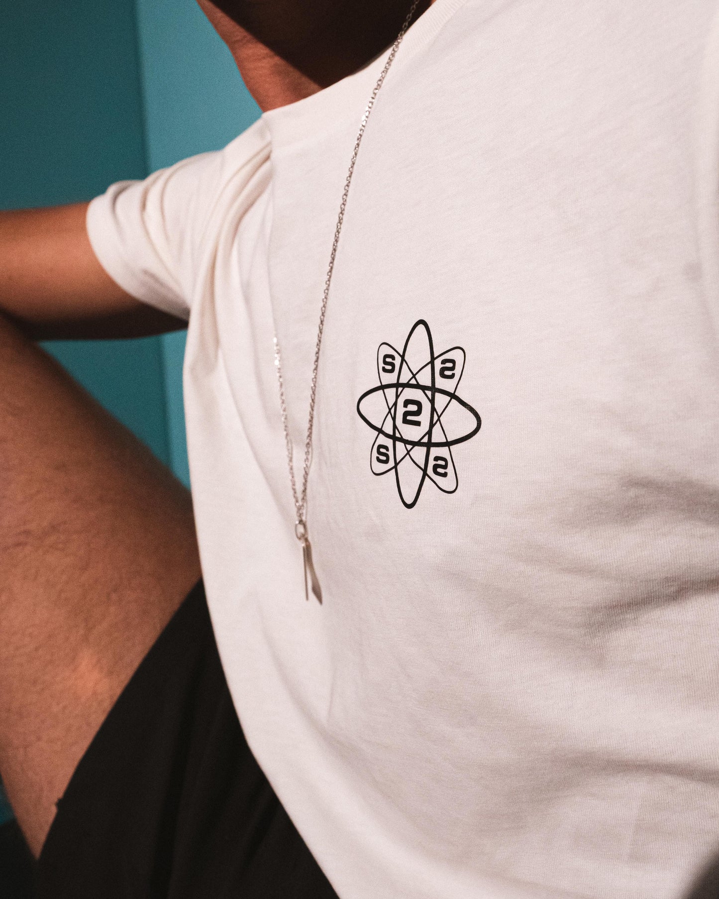 T-shirt S2S Galaxie Blanc