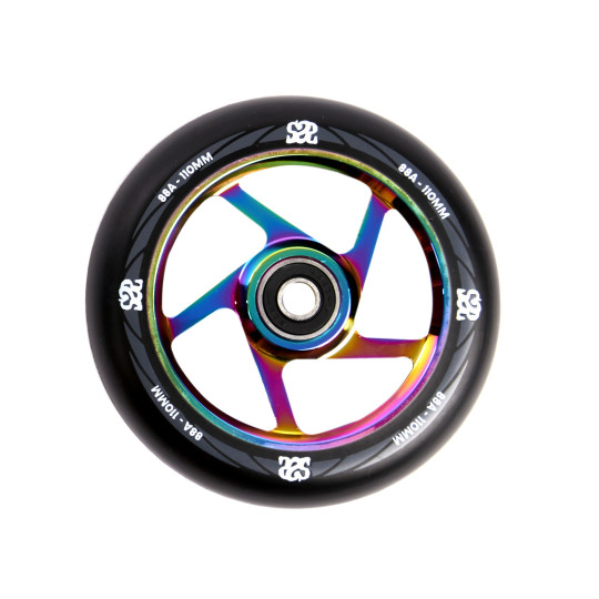 Roue S2S 5 Spokes Oil Slick (x1)