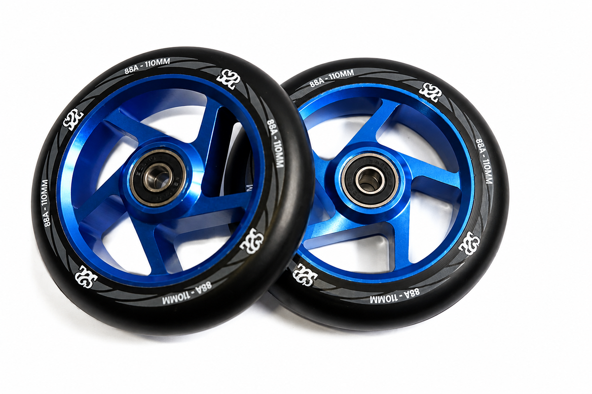 Roues 5 spokes Bleu S2S