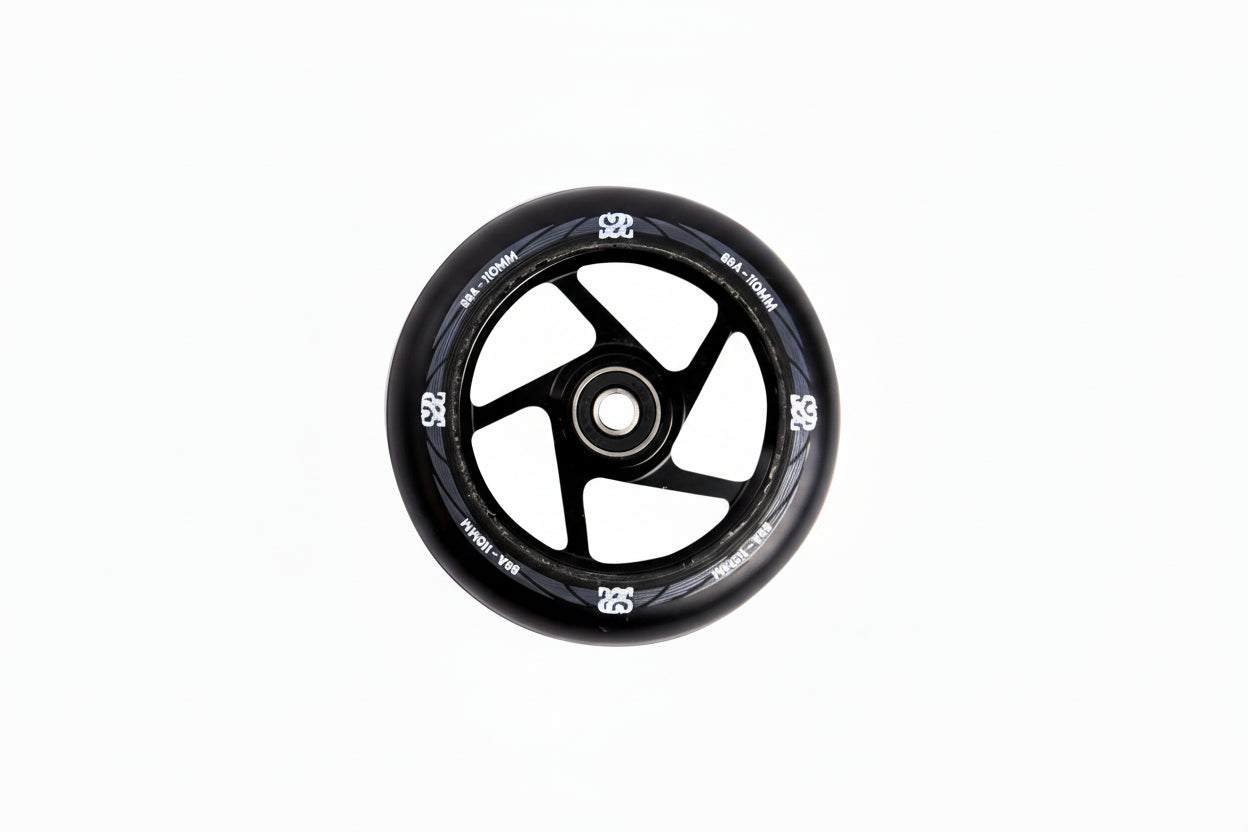 Roues S2S 5 spokes noir (x2)