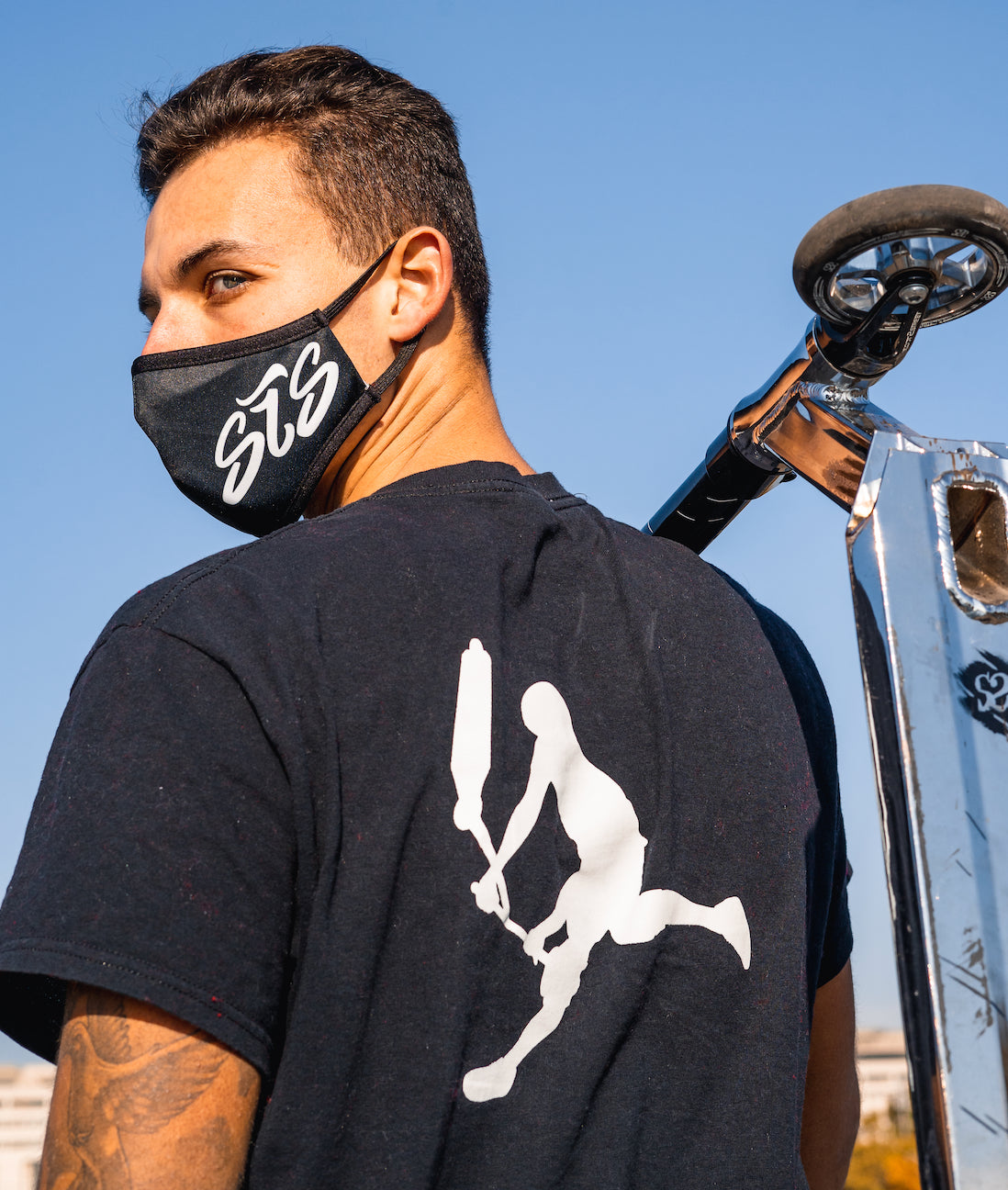 T-shirt S2S Rider Noir