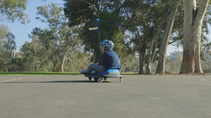 Crazy Cart Shift Bleu