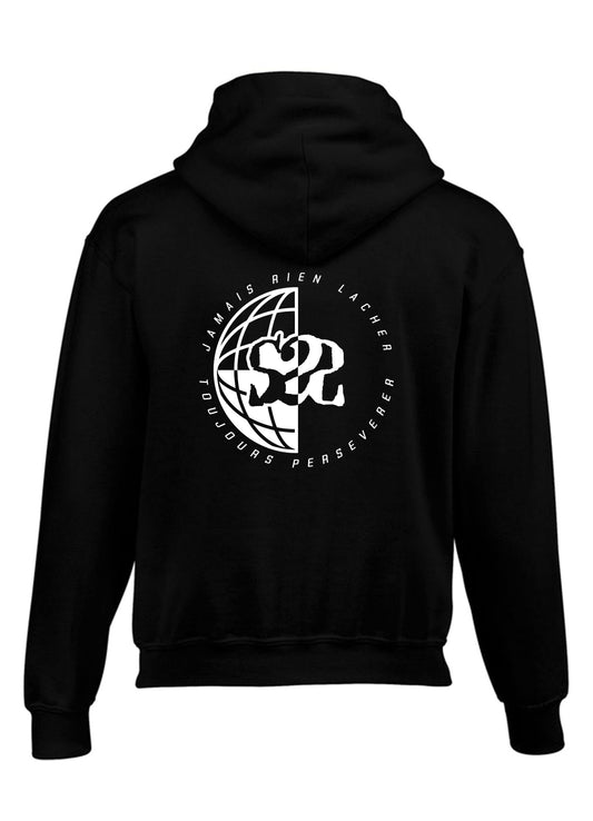 Sweat S2S Globe Noir Enfant