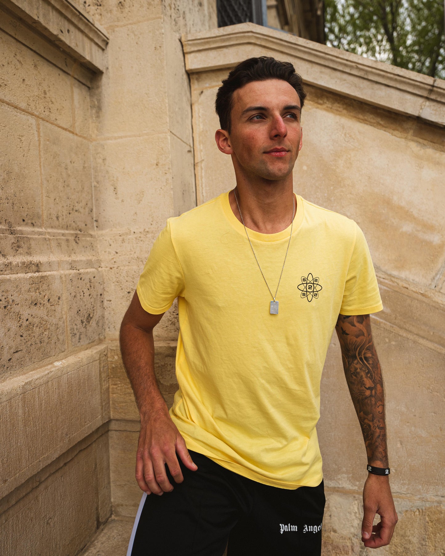 T-shirt S2S Galaxie Jaune