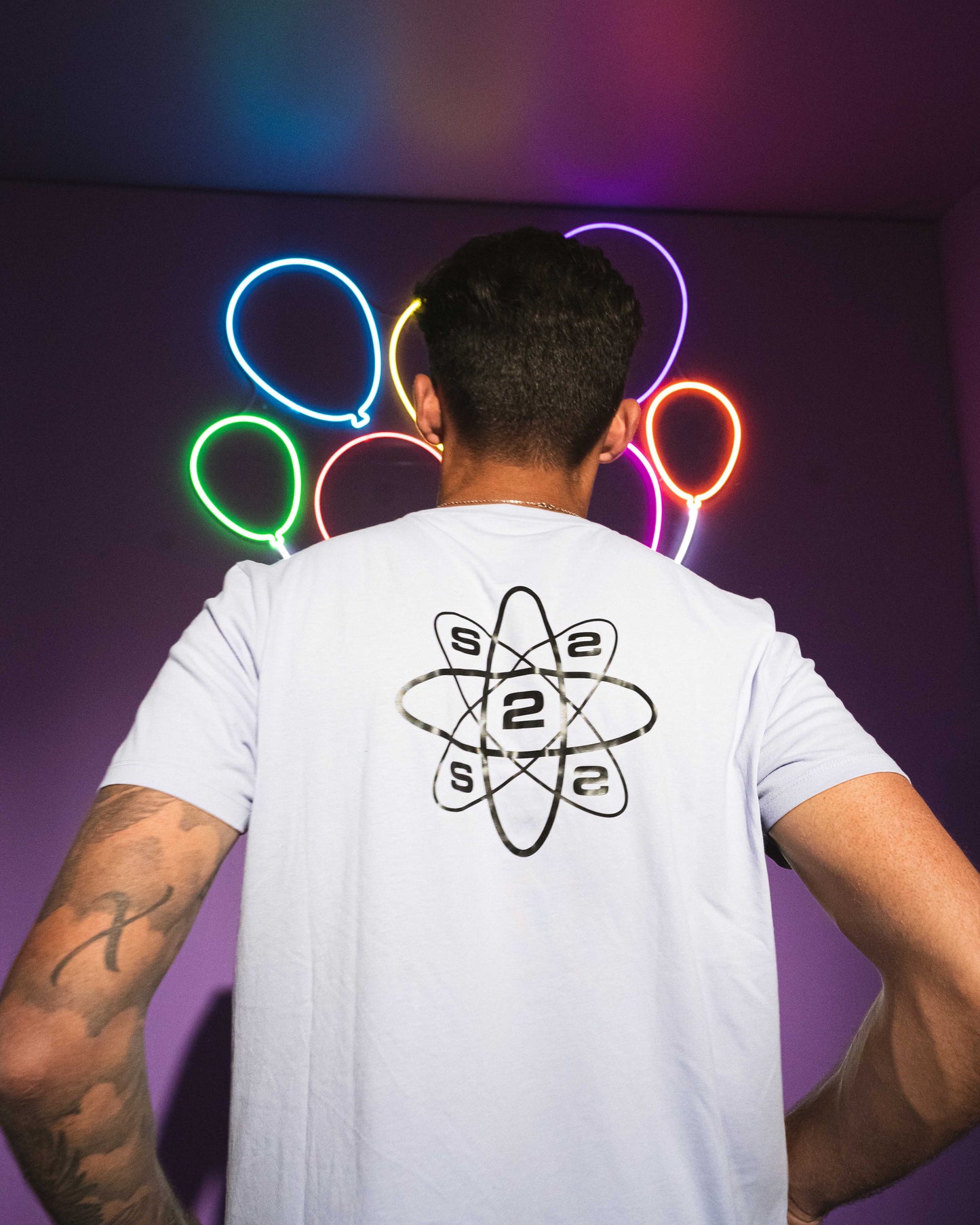 T-shirt S2S Galaxie Violet